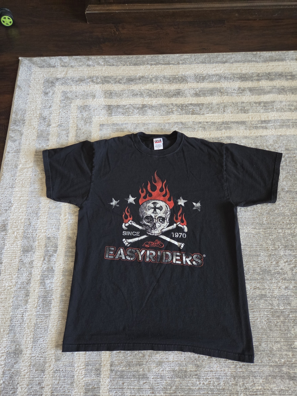 Vintage Easyriders Skull Flames T-Shirt Since 1970